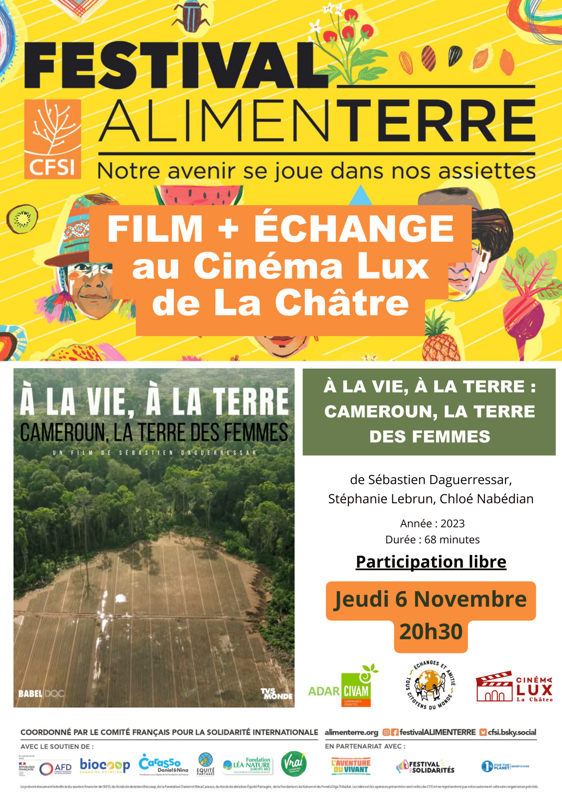 Festival Alimenterre à La Chatre