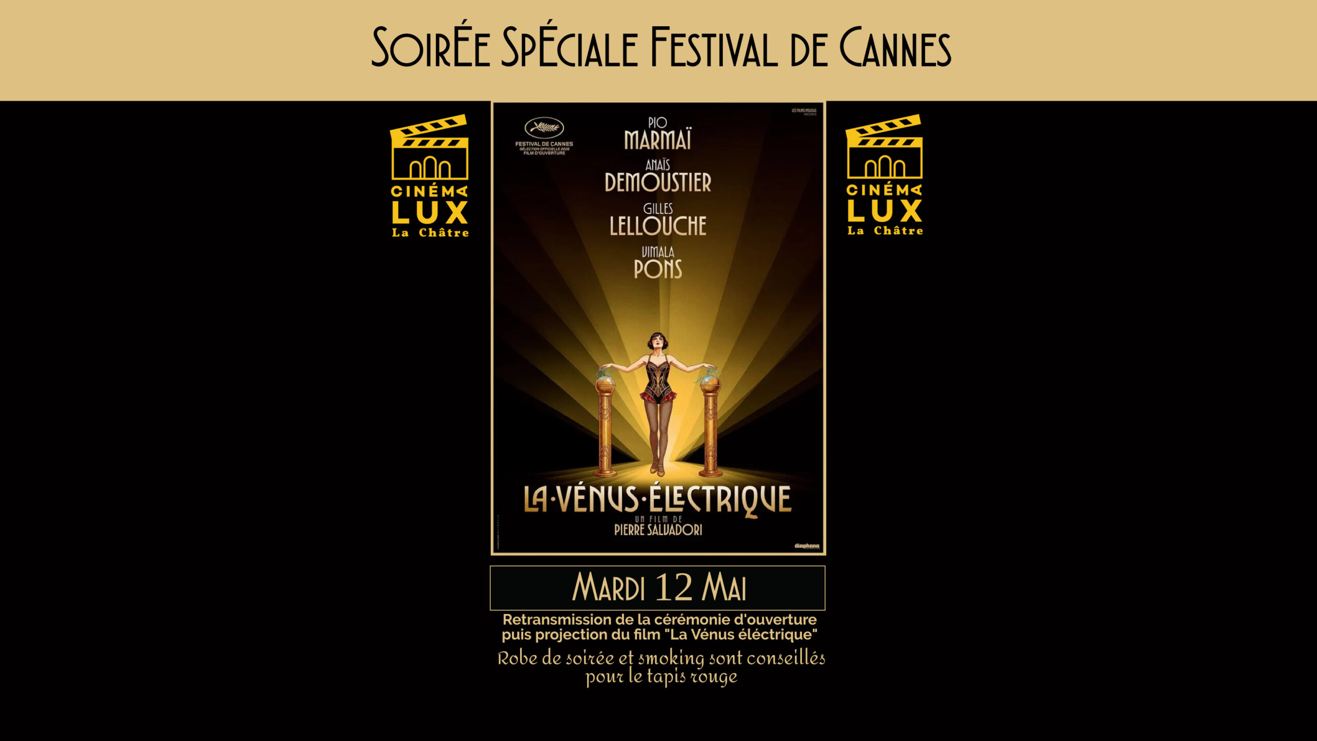 Soirée spéciale Cannes 2026